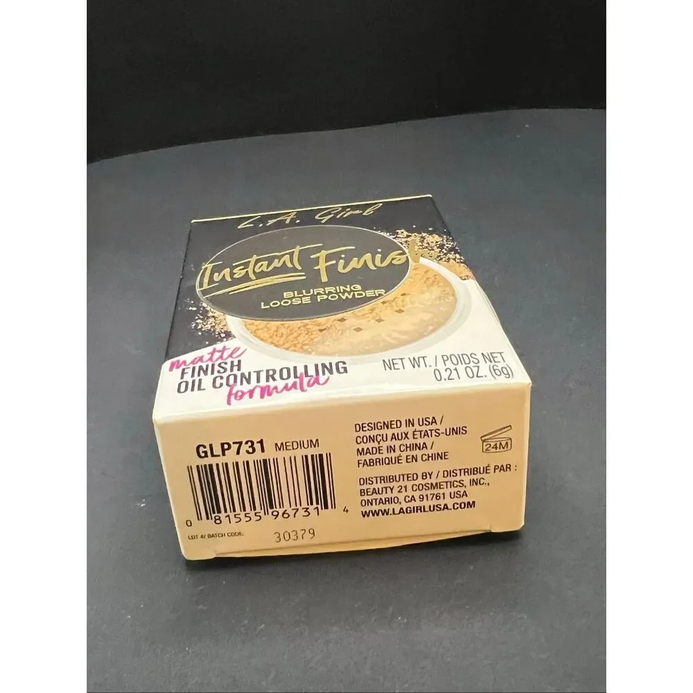 LA Girl Instant Finish Blurring Loose Powder Medium GLP731